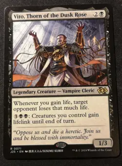 Vito, Thorn Of The Dusk Rose - J25 - MTG - EN - NM - 0071 - Image 1