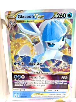Glaceon VSTAR SWSH197 Jumbo Cards Holo Pokemon Near Mint Promo - Image 1