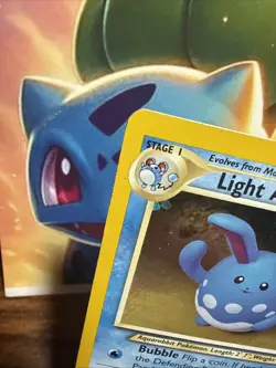Pokemon TCG Light Azumarill Holo Rare Unlimited Card 13/105 Neo Destiny Nm - Image 2