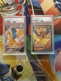 Pokemon Card Lot PSA Lot Full Art Alt Art Charizard - Image 1