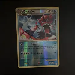 Pokemon Gyarados 23/123 Heartgold & Soulsilver Holo Rare 130HP 2010 Trading Card - Image 1