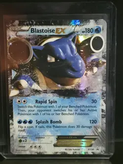 ​2014 Pokemon Blastoise EX - XY30 - Black Star Promo - Holo Rare - TCG Card - Image 1