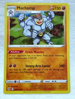 Machamp 88/196 Lost Origin Rare Holo Pokemon TCG - Image 1