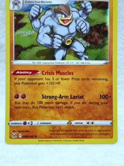 Machamp 88/196 Lost Origin Rare Holo Pokemon TCG - Image 2