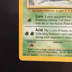 Pokemon Vintage Non-Holo Rare Victreebel Jungle 30/64 Wotc 1999 - Image 5
