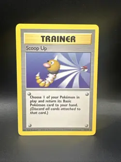 Scoop Up Trainer 78/102 Rare Pokemon 1999 Unlimited Base Set - Image 1