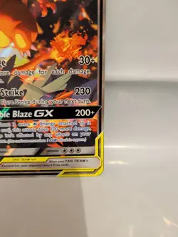 Pokemon Reshiram & Charizard GX SM201 Tag Team Alternate Art Full Art Promo Card - Image 5