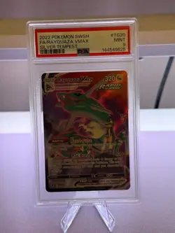 Rayquaza VMAX TG20/TG30 Silver Tempest Trainer Gallery Pokemon English PSA 9 - Image 1