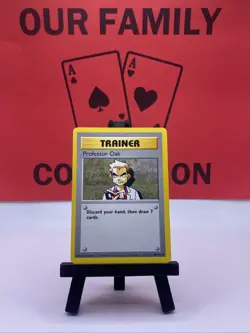 Professor Oak 88/102 Base Set Shadowless Uncommon 1999 WOTC Pokemon TCG MP - Image 1