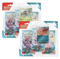 Pokemon TCG Journey Together 3-Pack Blister - Random Promo Factory Sealed New - Image 1