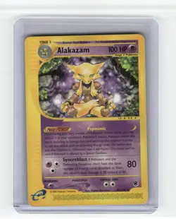Alakazam (33) Expedition Rare Pokemon Near Mint or Better - Image 1