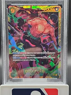 2023 One Piece JPN OP06-118 Roronoa Zoro Wings Of The Captain PSA 10 SEC #118 - Image 2