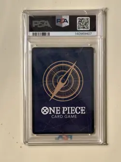 2024 ONE PIECE EN MONKEY D LUFFY #006 TREASURE BOOSTERS SET PSA 9 Mint - Image 2