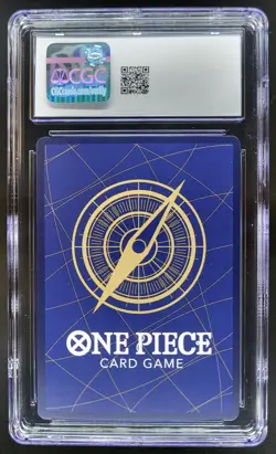 2025 ONE PIECE CCG MORE PIZZA!! ALTERNATE ART OP07-037 CGC 10 TL3 - Image 2