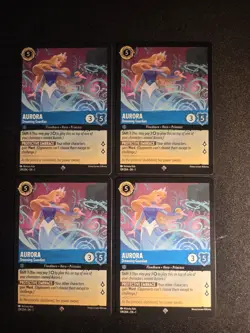 #139 Aurora - Dreaming Guardian x4 - Disney Lorcana - The First Chapter - Image 1
