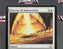 MTG Beacon of Immortality- DAMAGED -Fifth Dawn Magic the Gathering Card # 006 - Image 3