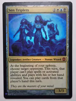 Sen Triplets (Foil) The List 109 NM MTG Near Mint Magic the Gathering mtg card - Image 1