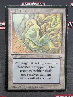 MTG Maze of Ith- DAMAGED -The Dark Magic the Gathering Card # 117 - Image 1
