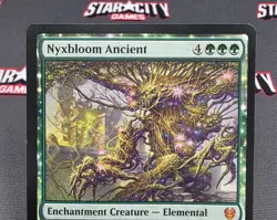 MTG Nyxbloom Ancient- DAMAGED -Theros Beyond Death Magic the Gathering Card #190 - Image 3