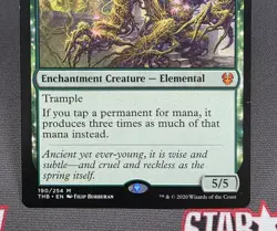 MTG Nyxbloom Ancient- DAMAGED -Theros Beyond Death Magic the Gathering Card #190 - Image 4