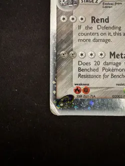 Aggron EX 95/100 Pokemon Card TCG Sandstorm Unlimited Holo Rare - Image 5