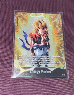 Dragon Ball Super Card Game 2nd Anniversary Energy Marker E-129 SSJ Gogeta - Image 1