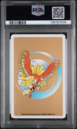 2000 POKEMON GOLD VERSION PLAYING CARDS KING OF SPADES #232 DONPHAN PSA 10 - Image 2