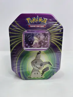 Pokemon TCG Tin Mimikyu Booster Packs Foil Card Exclusive Rare New Sealed Cards - Image 1