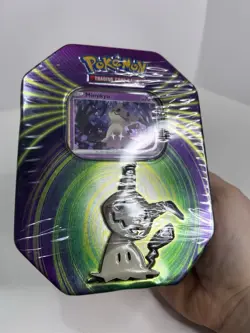 Pokemon TCG Tin Mimikyu Booster Packs Foil Card Exclusive Rare New Sealed Cards - Image 3
