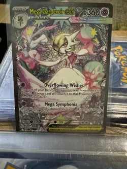 Pokemon Mega Gardevoir EX Holo TCG Card 178/132 Me01: Mega Evolution - Image 2