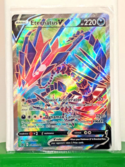 Eternatus V SWSH044 SWSH: Sword & Shield *Black Star Promo* Cards Holo NM - Image 1
