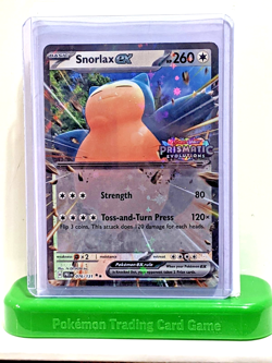 Snorlax ex (Prismatic Evolution Stamped) 076/131 Miscellaneous Cards & Products - Image 1