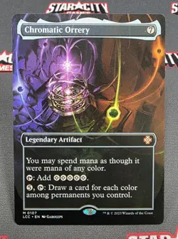 MTG Chromatic Orrery- DAMAGED -Lost Caverns of Ixalan Commander Magic Card # 107 - Image 1