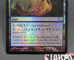 MTG FOIL Sunken Ruins- DAMAGED -Shadowmoor Magic the Gathering Card # 280 - Image 4