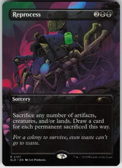 MTG Reprocess Normal NM Secret Lair Drop Series Magic 2107 - Image 1