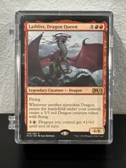 MTG Lathliss, Dragon Queen EDH Commander Deck Mono Red Kindred Tribal - Image 1