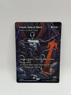 Venom, King in Black - (Borderless) Marvel Universe Eternal MTG - Image 1