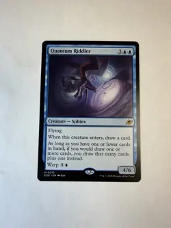 Quantum Riddler NM Edge of Eternities Magic The Gathering Mtg Near Mint Sphinx - Image 1
