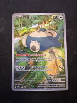 Pokemon TCG - S&V 151 - SVP051 Snorlax - Pokemon Center Stamped Promo - NM/M - Image 1
