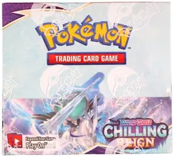 Pokemon Sword & Shield Chilling Reign Booster Box #JTJ - Image 1