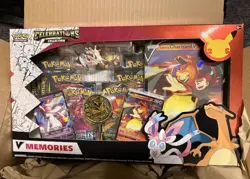 Pokemon TCG Celebrations Collection Lance's Charizard V Box 820650101625 - Image 1