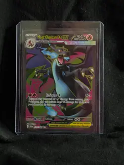 2025 Pokemon TCG PFL En Phantasmal Flames UR #109 Mega Charizard X ex Holo NM - Image 1