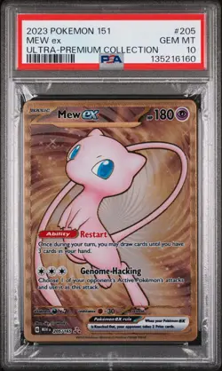 2023 POKEMON 151 ULTRA-PREMIUM COLL #205 MEW EX PSA 10 - Image 1