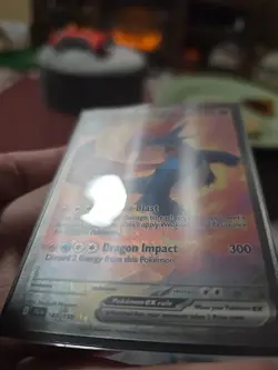 Pokemon Salamence ex SIR Holo Sv09 187/159 320 HP English TCG - Image 2