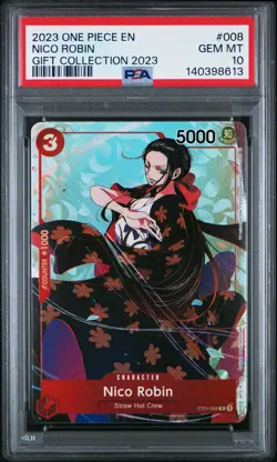 2023 ONE PIECE GIFT COLLECTION 2023 #008 NICO ROBIN PSA 10 - Image 1