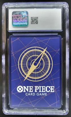 2025 ONE PIECE CCG STUSSY SUPER RARE ALTERNATE ART OP13-110 CGC 10 TL3 - Image 2