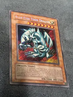Yu-Gi-Oh TCG Blue-Eyes Toon Dragon MRL-000 Unlimited Secret Rare Card NM - Image 1