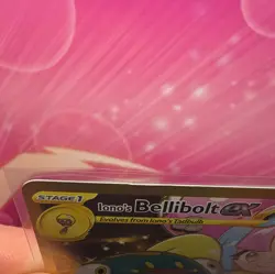 Pokemon Trading Card TCG Iona's Bellibolt EX Art Holo 188/159 *has a dent - Image 3