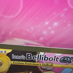 Pokemon Trading Card TCG Iona's Bellibolt EX Art Holo 188/159 *has a dent - Image 4