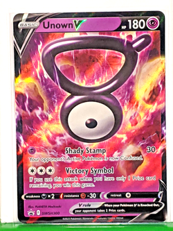 Unown V SWSH300 SWSH: Sword & Shield Black Star Promo Cards Holo *Free Shipping* - Image 1